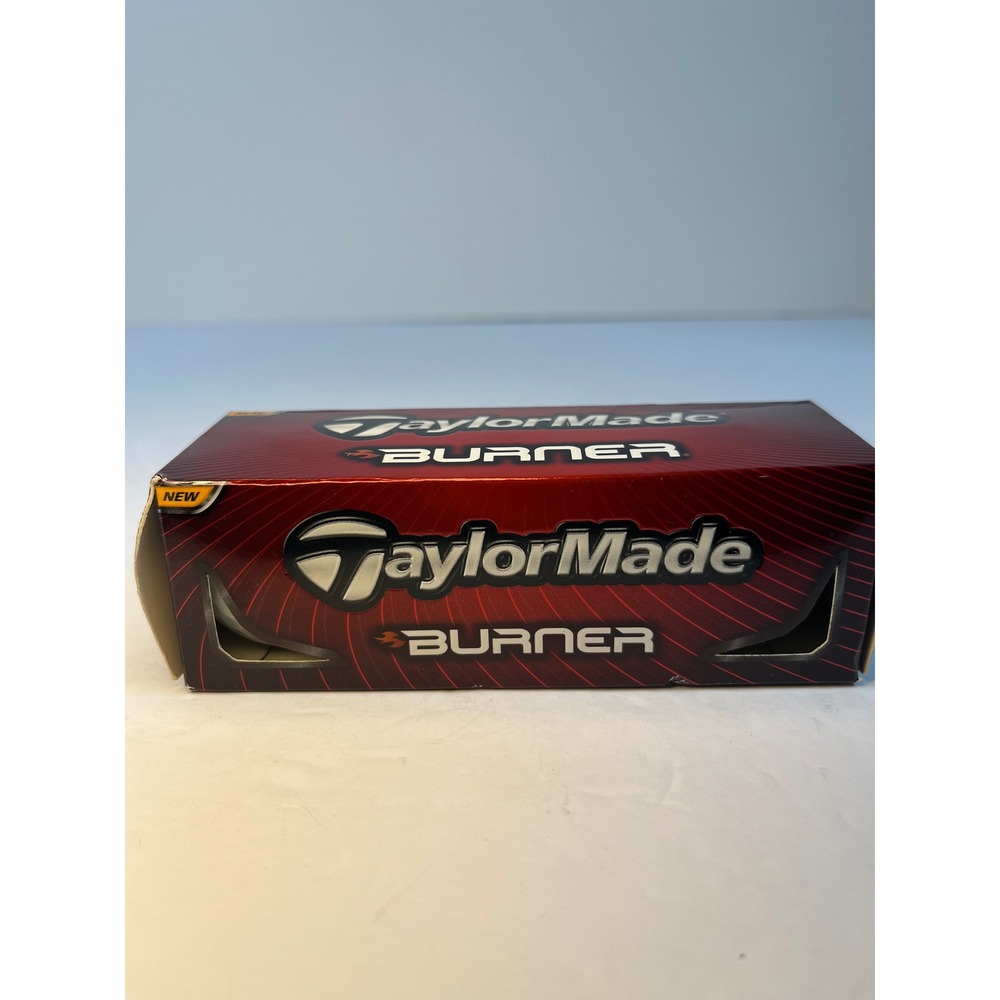 TaylorMade Burner Golf Balls 3 Ball Sleeve New White Distance Soft Feel